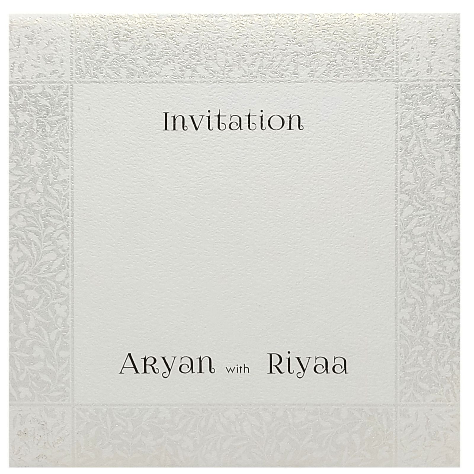 Invitation Card - KRC28330-3