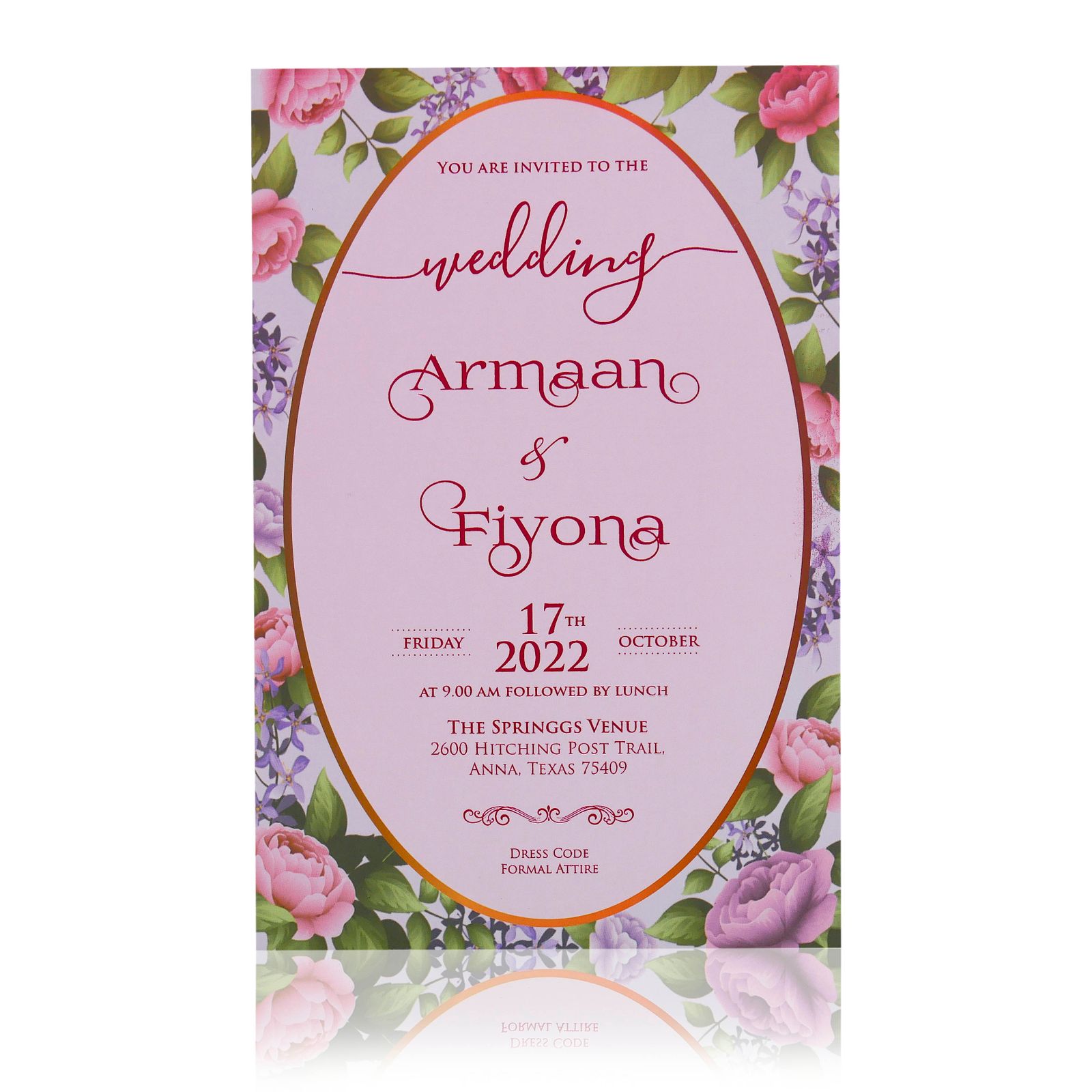 Invitation Card - KVS02900-2