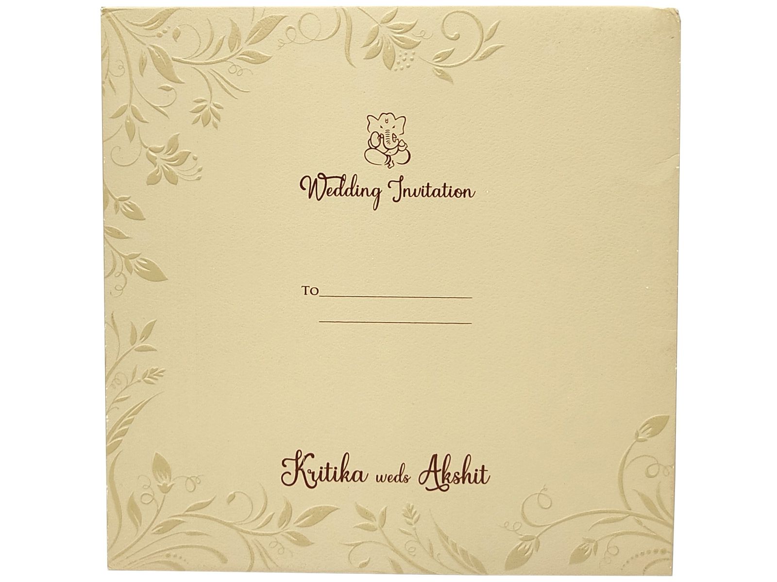 Invitation Card - KSI73450-3
