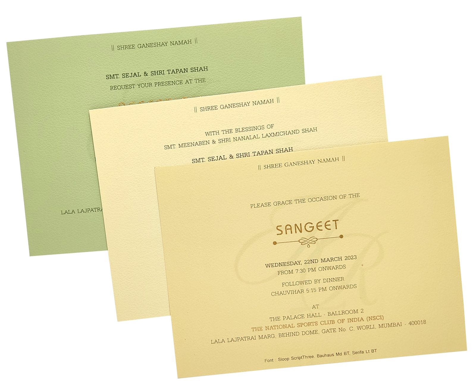 Invitation Card - KRC28600-2