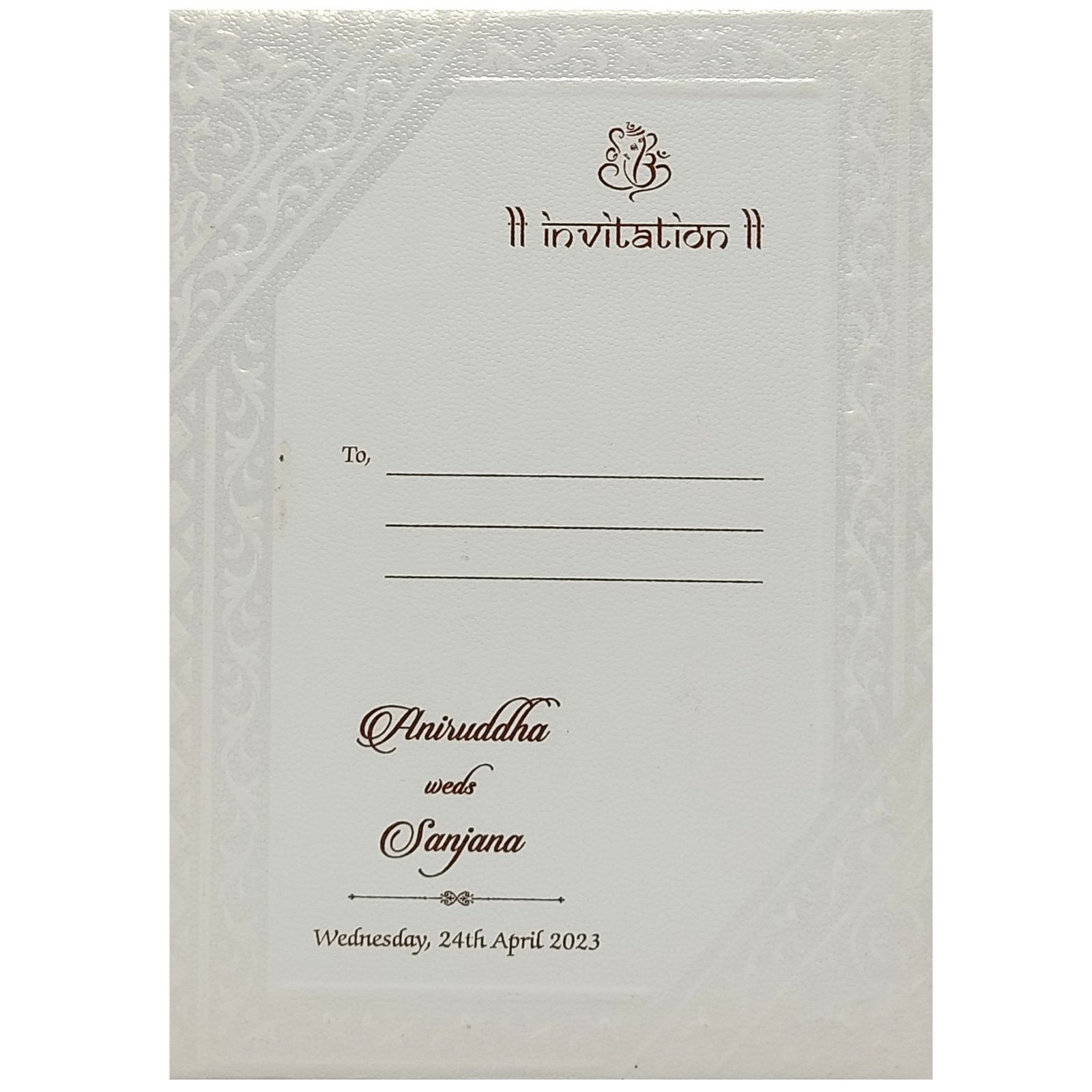 Invitation Card - KSI77930-0