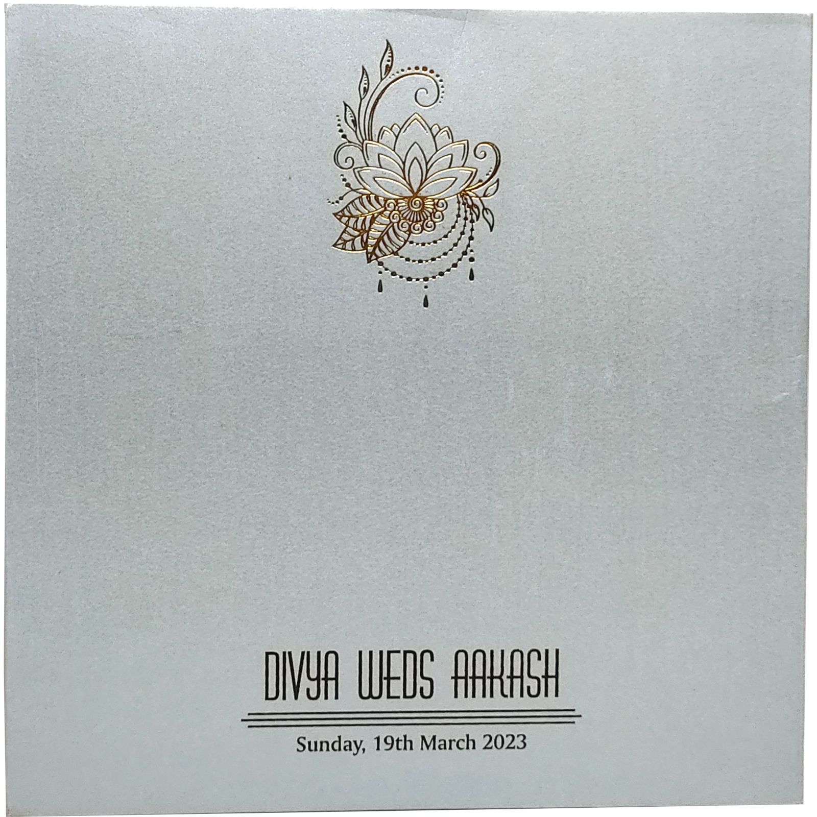 Invitation Card - KPR02020-2