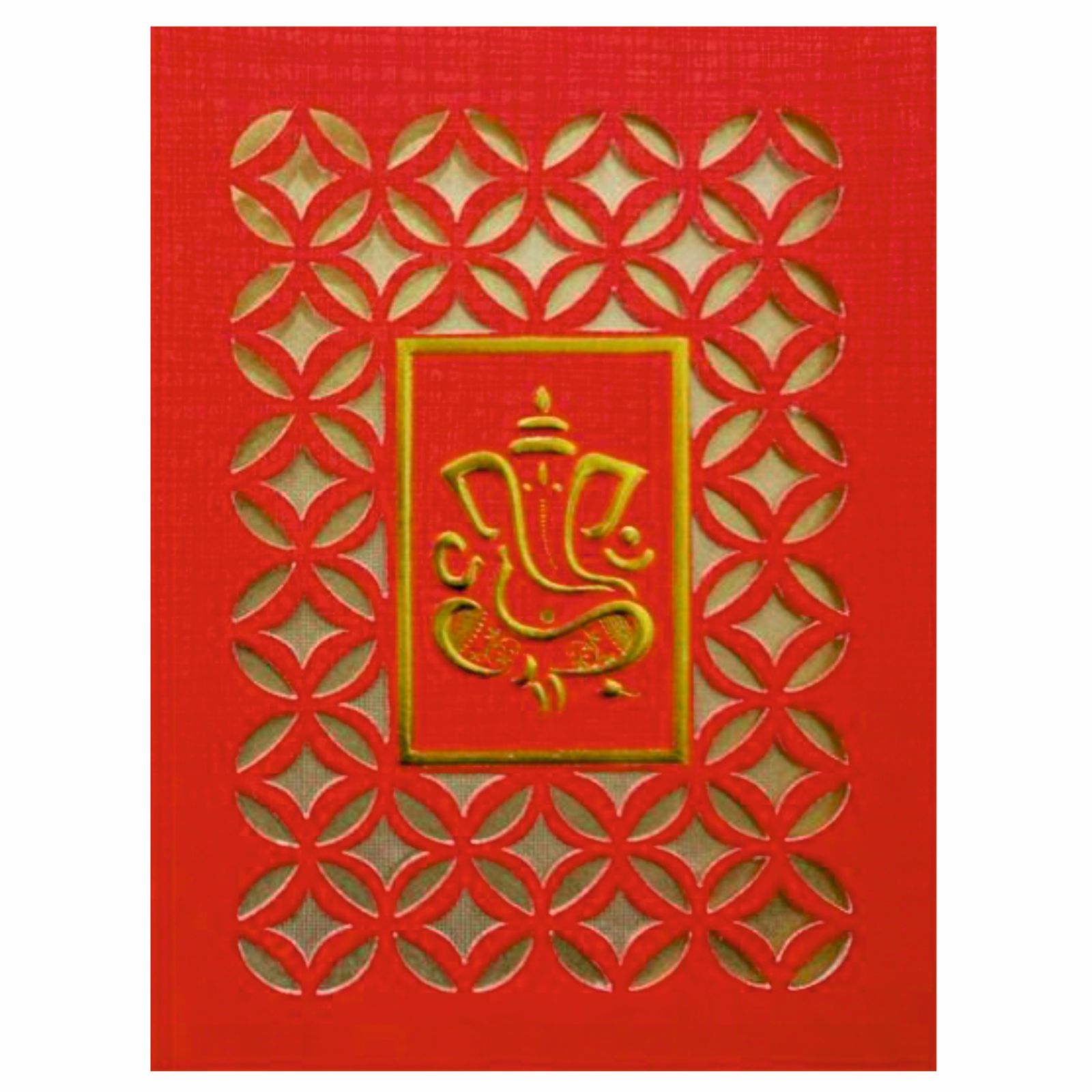 Red Die Cut Wedding Invite-2 Red Die Cut Wedding Invite-2
