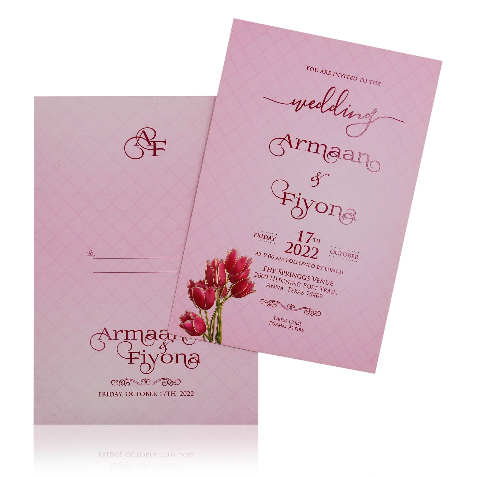 Invitation Card - KVS02500-2