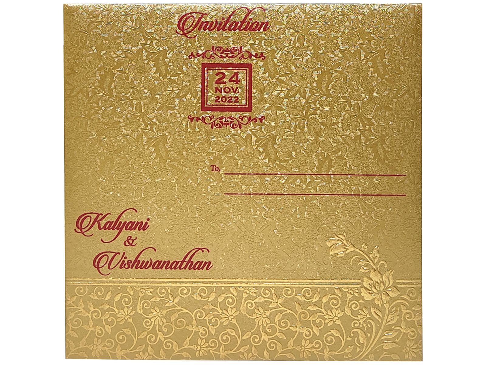 Invitation Card - KPBN1514-1