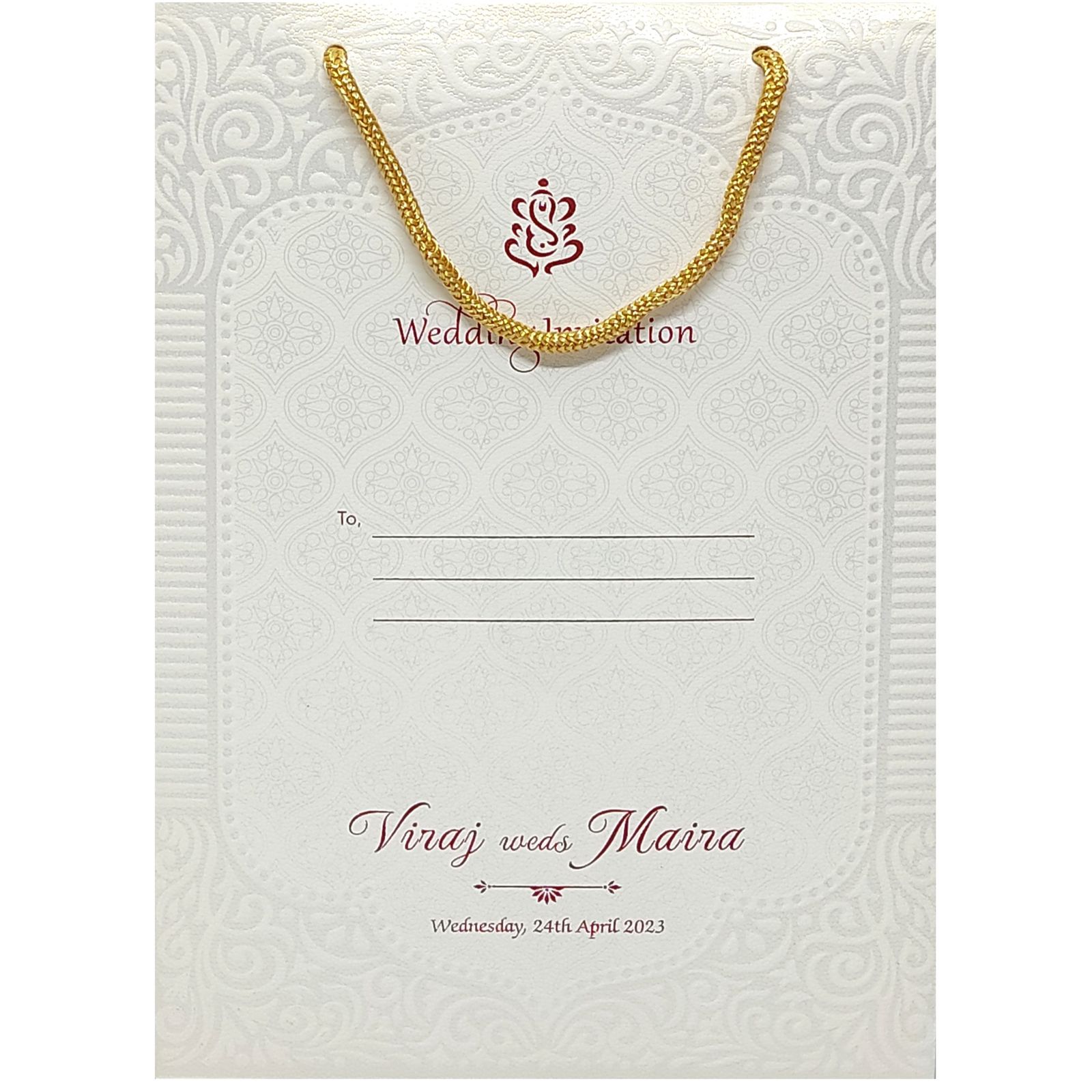 Invitation Card - KSI78300-1