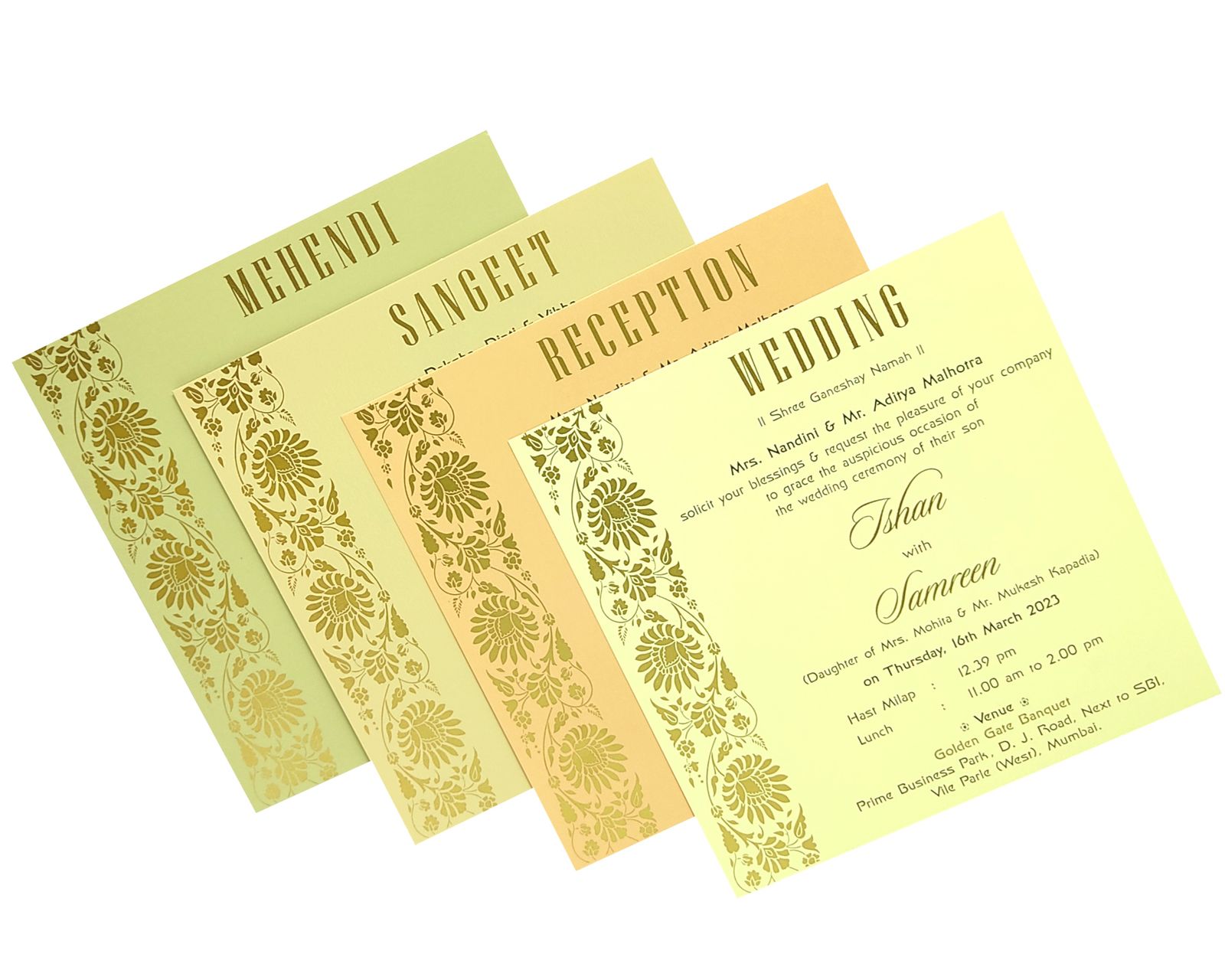 Invitation Card - KRC28622-3