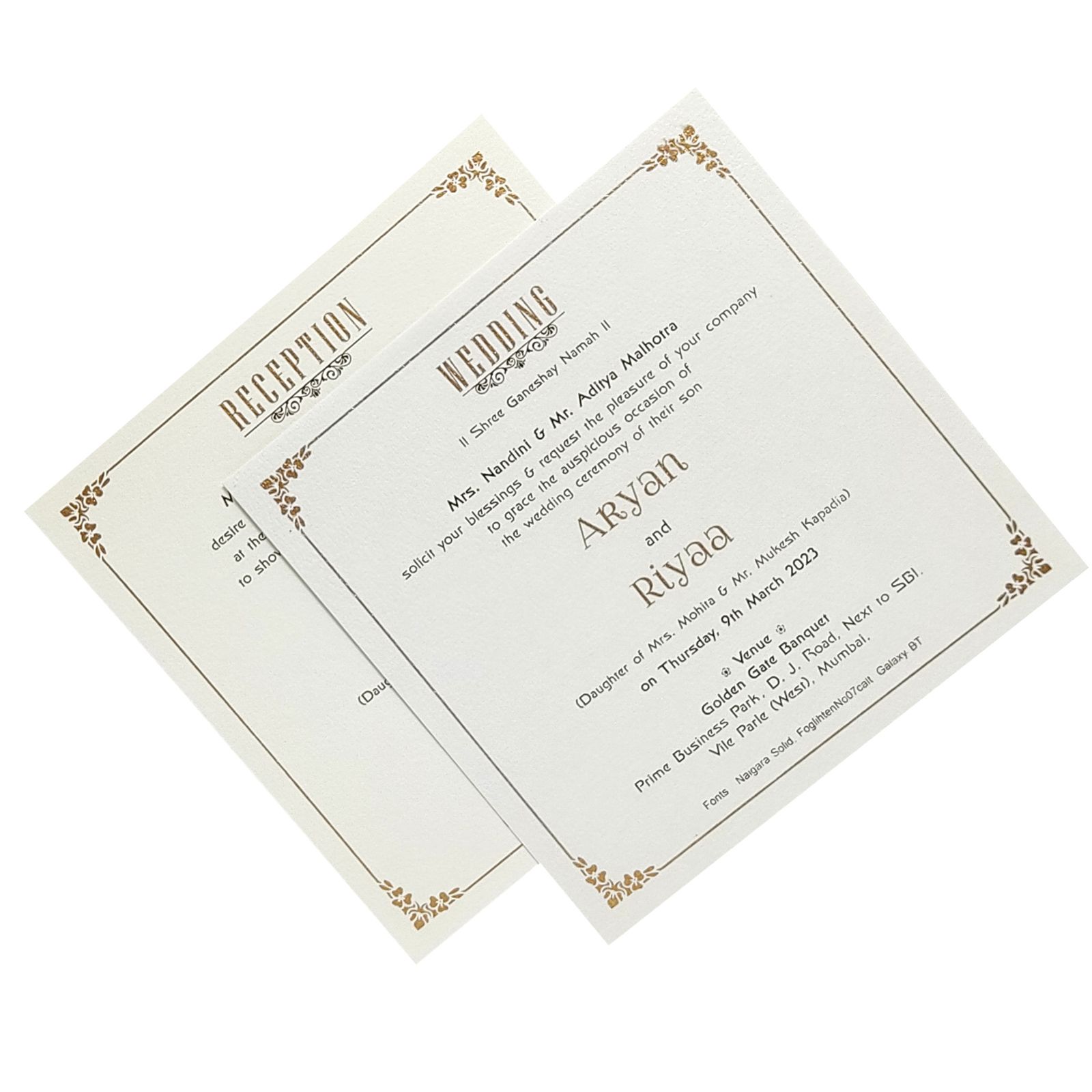 Invitation Card - KRC28330-4