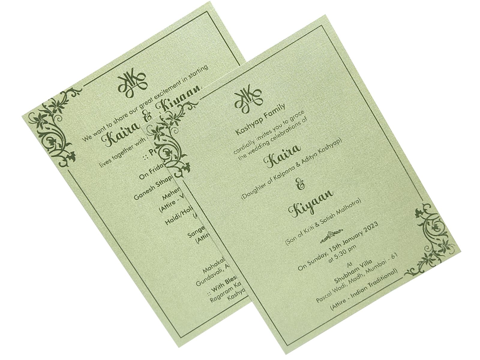 Invitation Card - KSI73990-4