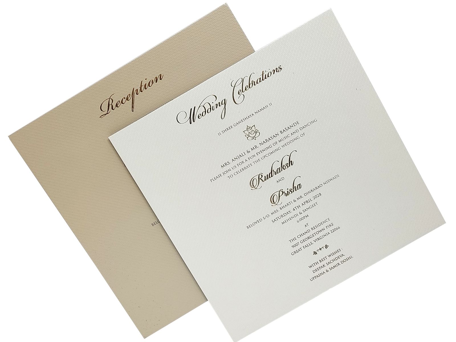 Invitation Card - KMMX5540-4