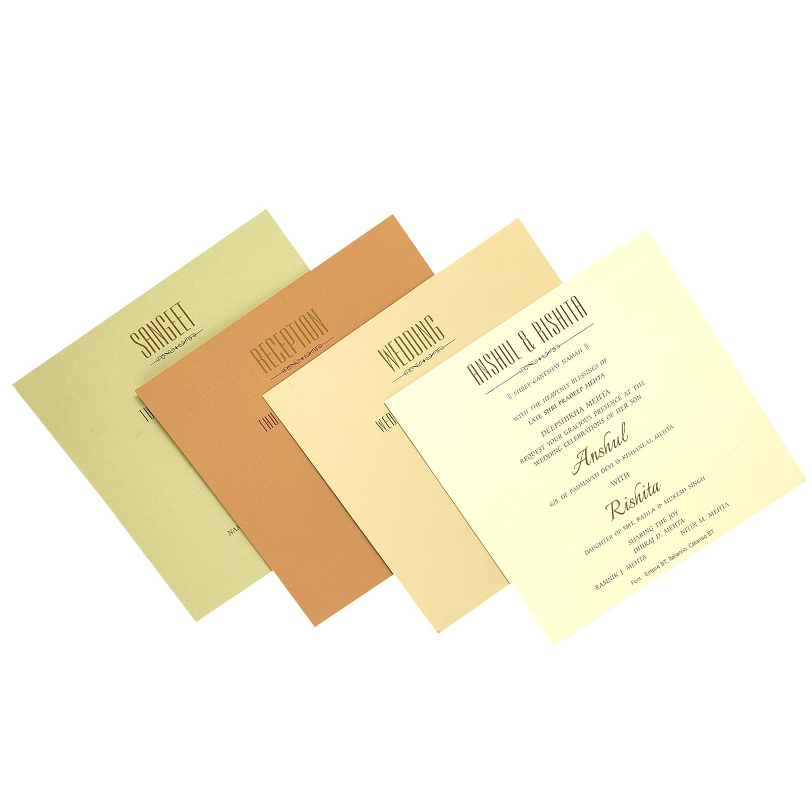 Invitation Card - KRC28080-0