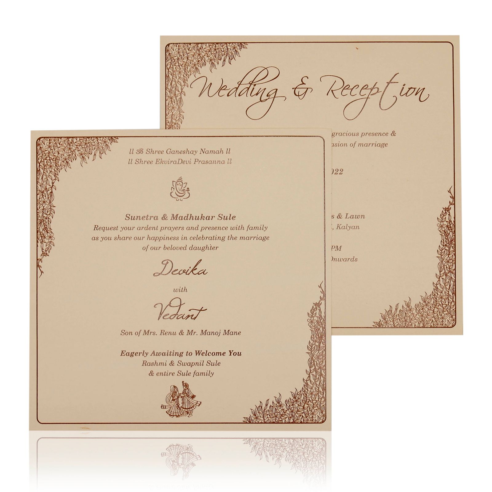 Invitation Card - KVN0513Y-4