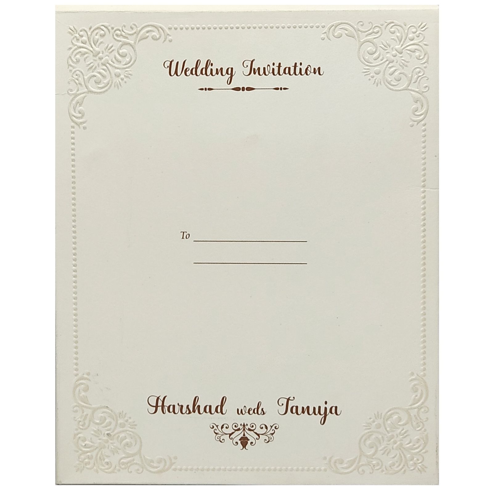 Invitation Card - KSI72940-0