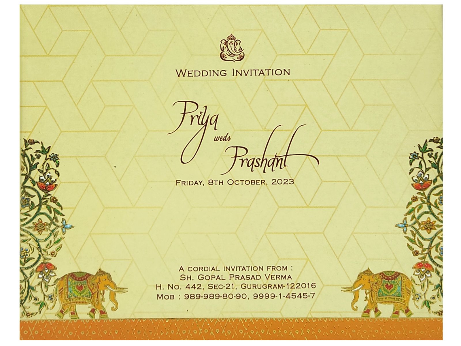 Invitation Card - KKC70510-0