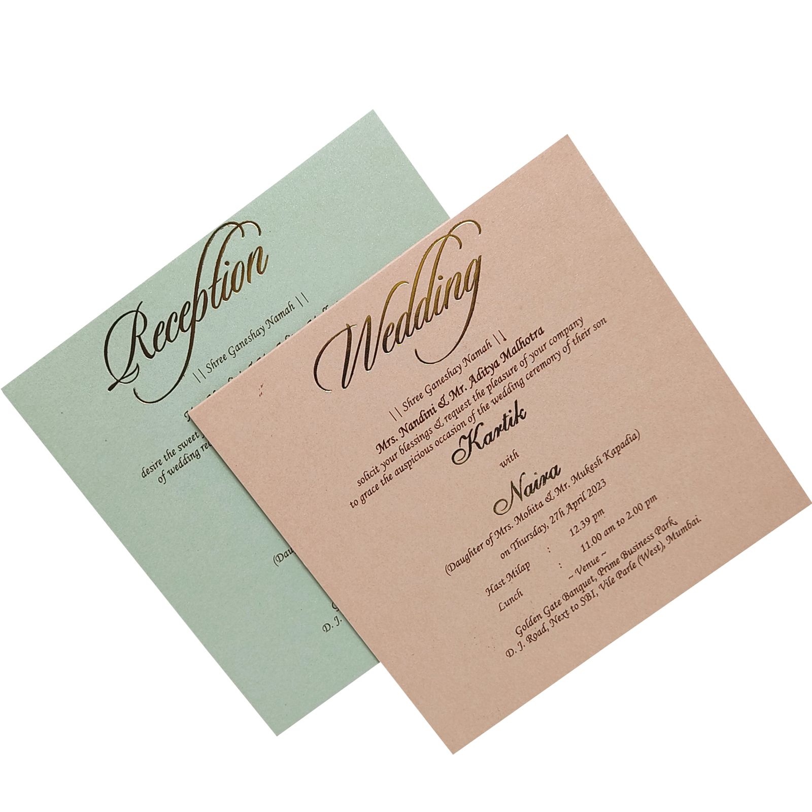 Invitation Card - KSI78410-0