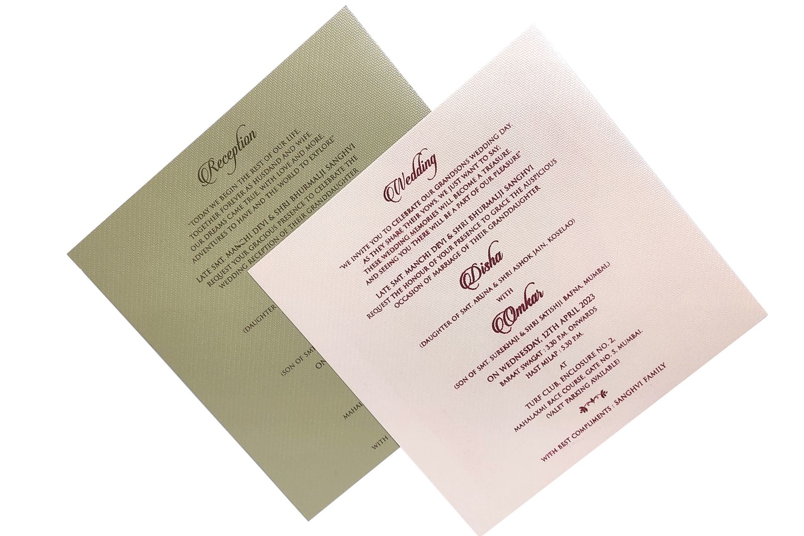 Invitation Card - KMMW7038-4