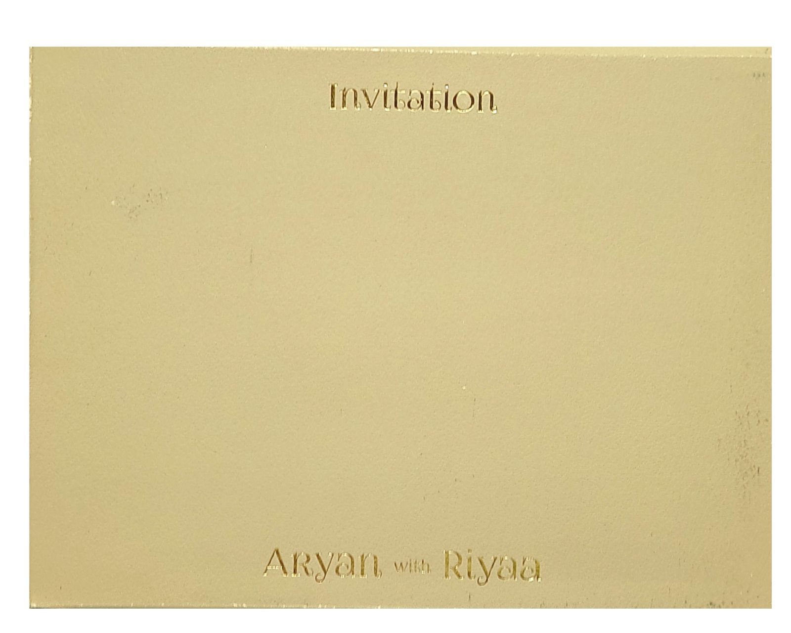 Invitation Card - KRC28600-1