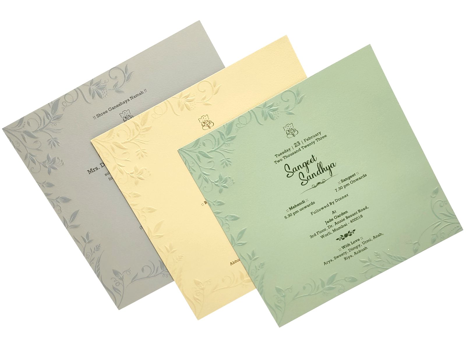 Invitation Card - KSI73450-2