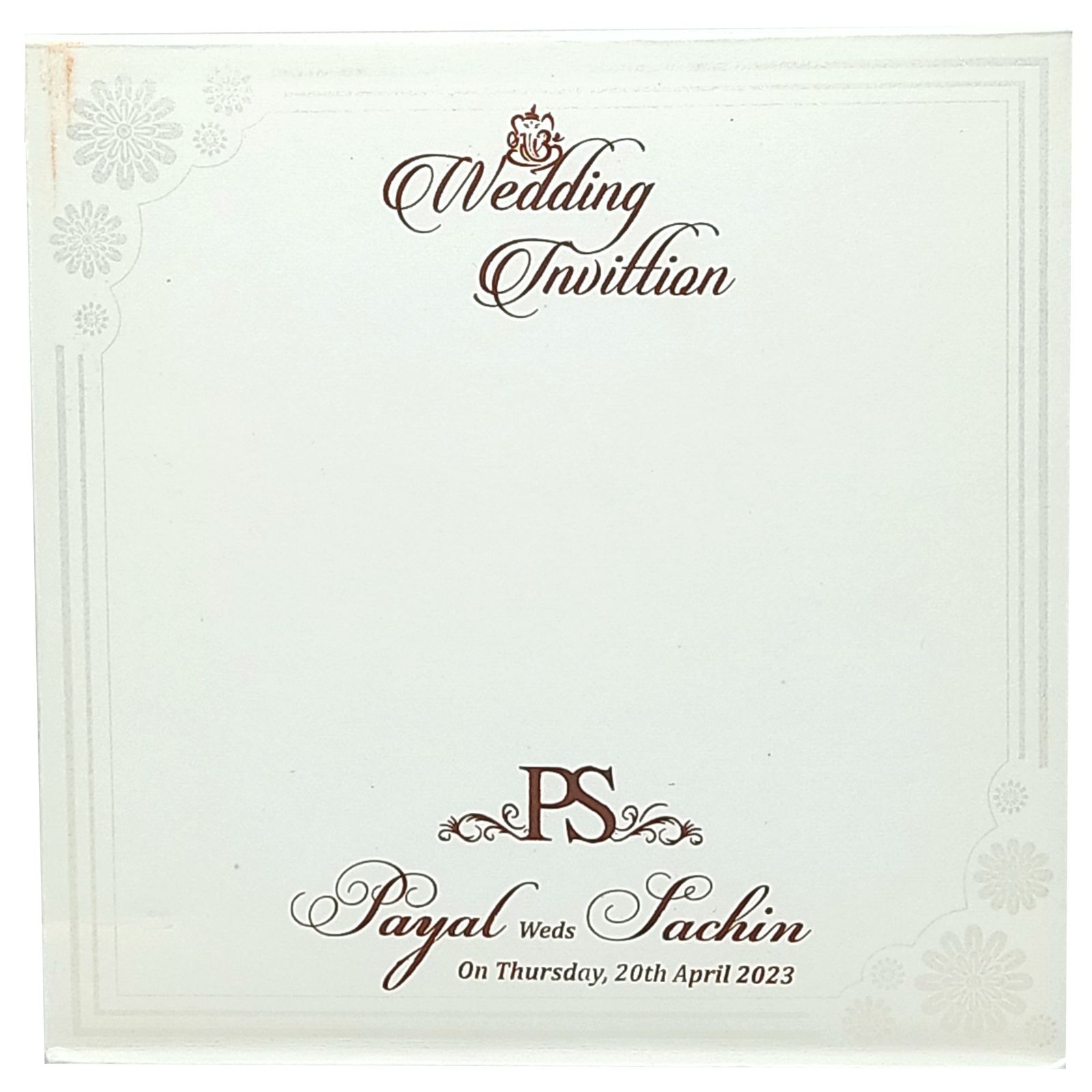 Invitation Card - KPBN1827-0